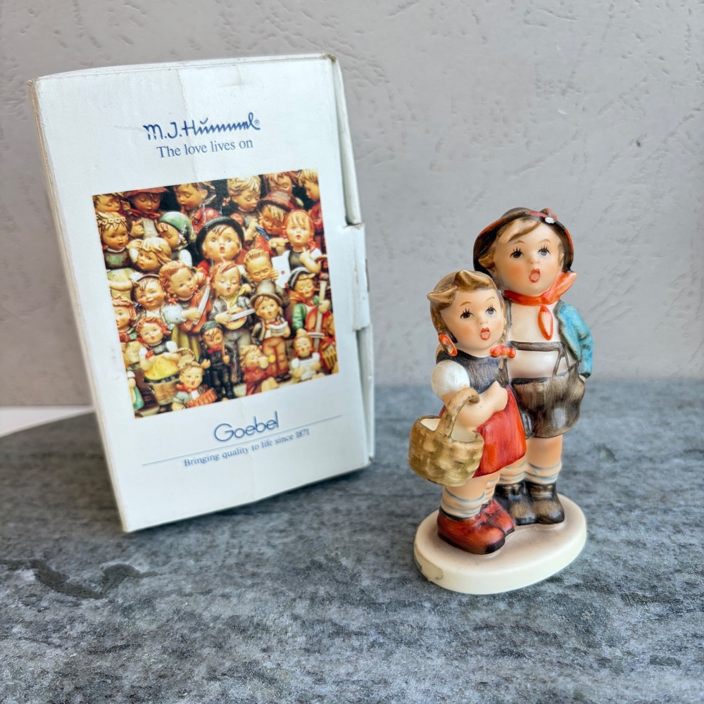 Goebel Hummel Surprise Figurine 94 3/0 Hansel Gretel W Germany Vintage With Box